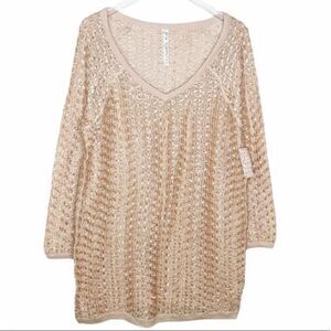 Free People Romantic Knit Sweater